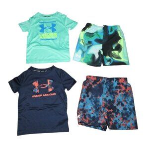 Under Armour LOT 2 Under Armour Baby Boys Swim Shorts Set Trunks Baby Toddler 2T